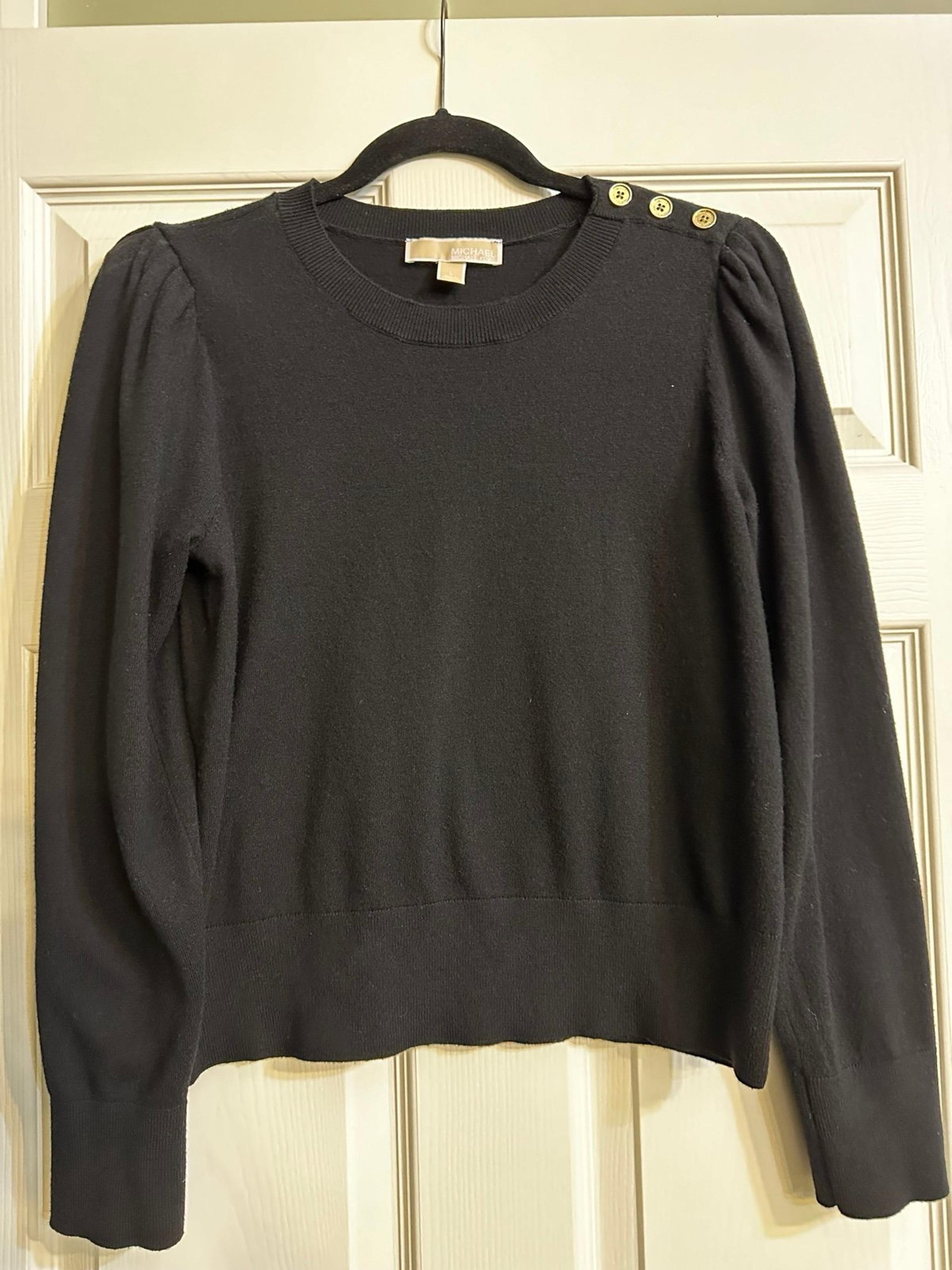 Michael Kors Crew-neck Sweater .Black