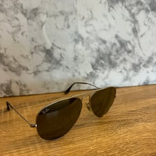 Ray-Ban Aviator Sunglasses - Silver