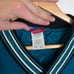 90s Champion Retro V-Neck Lightweight Pullover Jacket - Vintage Teal