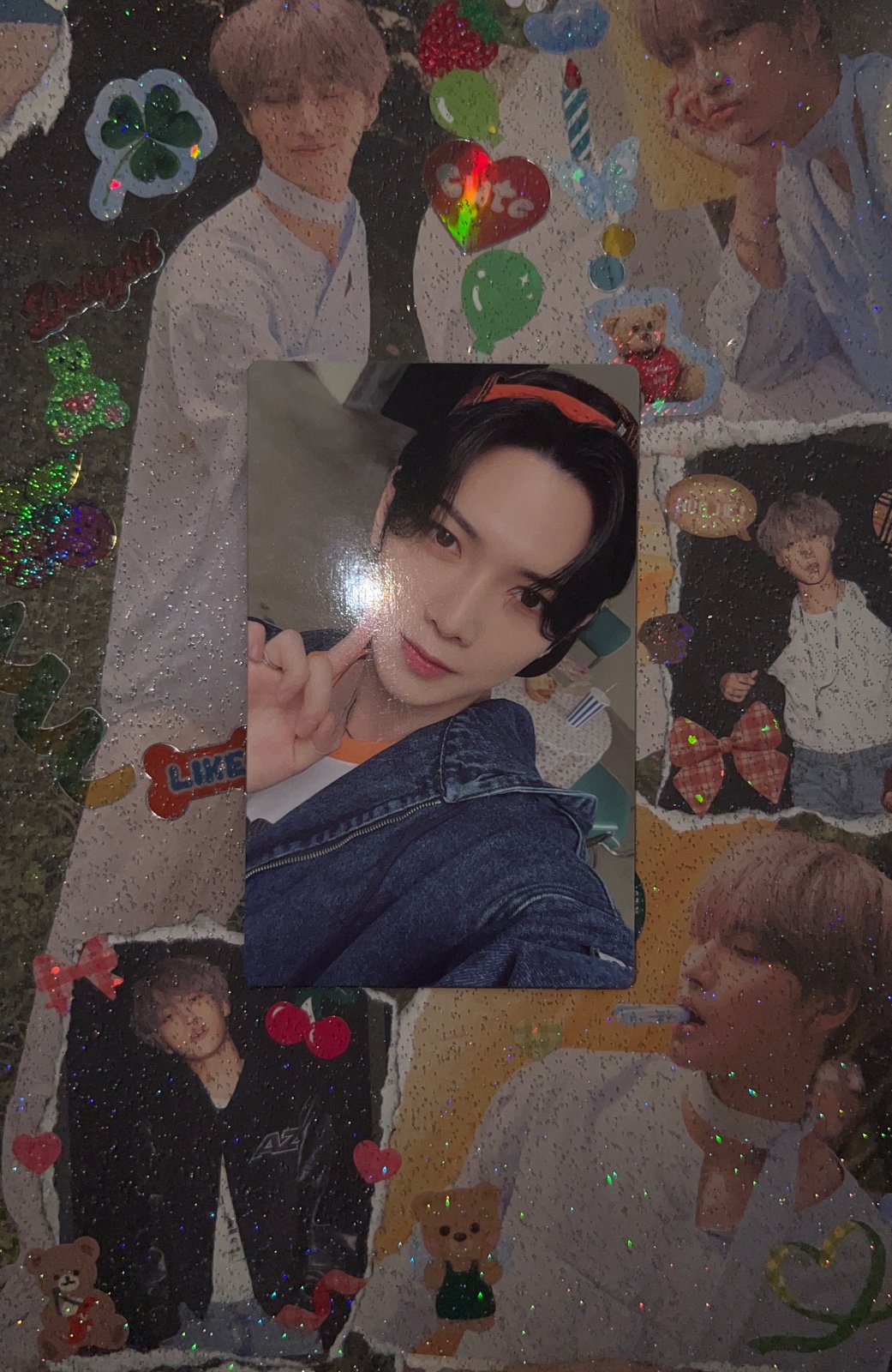 Ateez season greetings yeosang Photocard