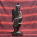 Vintage Asian style carved wood statue.