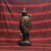Vintage Asian style carved wood statue.