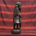 Vintage Asian style carved wood statue.