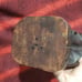 Vintage Asian style carved wood statue.