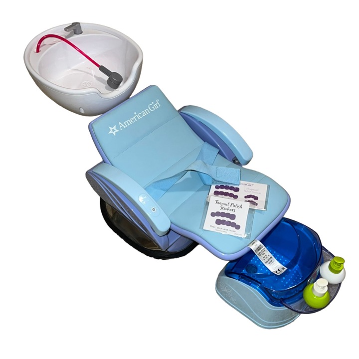 American Girl Spa Chair & Foot Pedicure Set