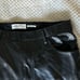 A&F Ankle Straight Ultra High Leather Pants 14/32