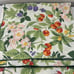 Vintage Cloth Fruit Printed Summer Tablecloth & Set of 8 Napkins