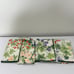 Vintage Cloth Fruit Printed Summer Tablecloth & Set of 8 Napkins