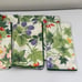 Vintage Cloth Fruit Printed Summer Tablecloth & Set of 8 Napkins