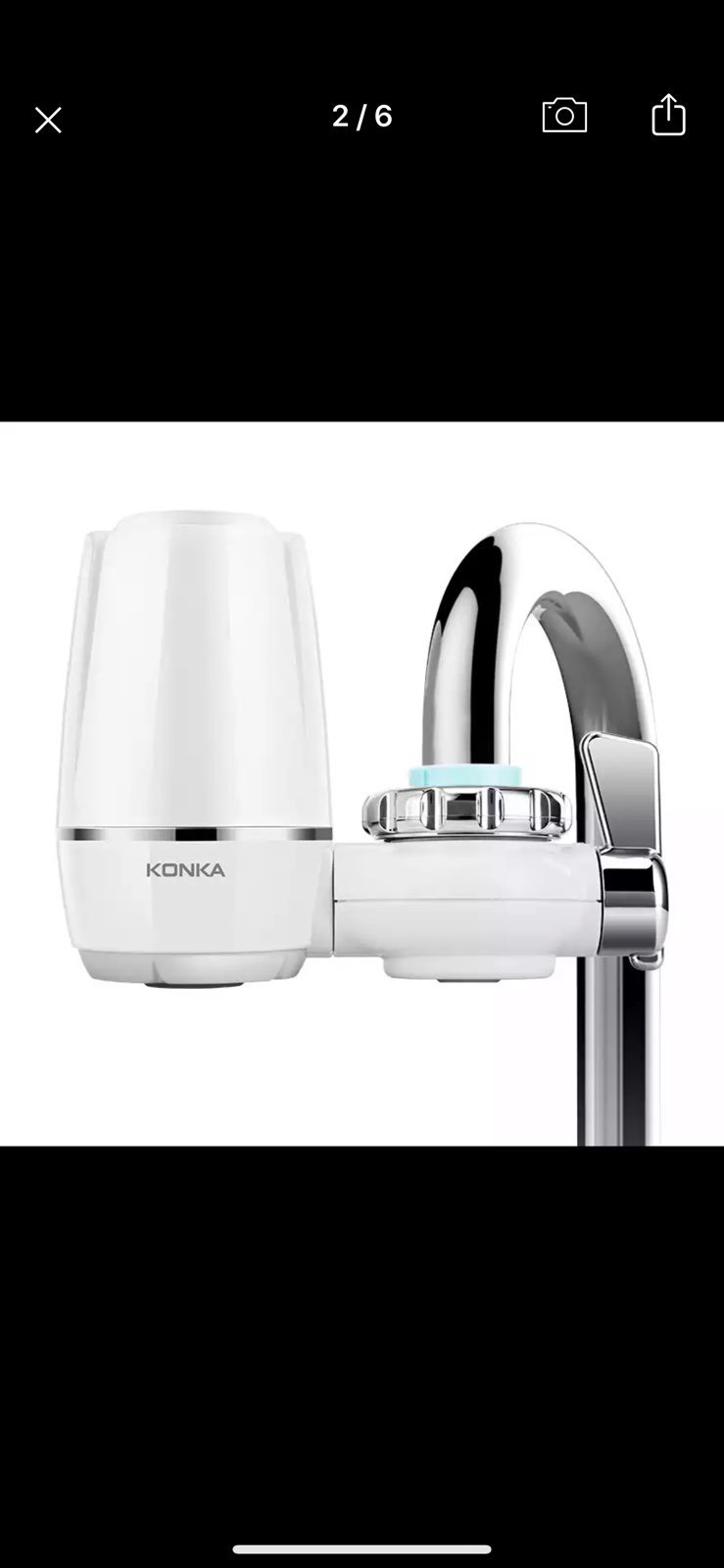 Mini tap water purifier kitchen faucet
