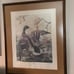 Vintage Sallie Ellington Middleton The Mallard Signed Art Print #222 with frame
