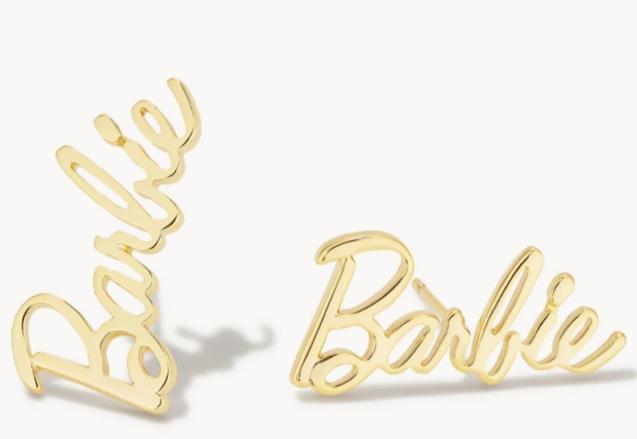 NWOT Kendra Scott x Barbie™ Gold Ear Climber Earrings