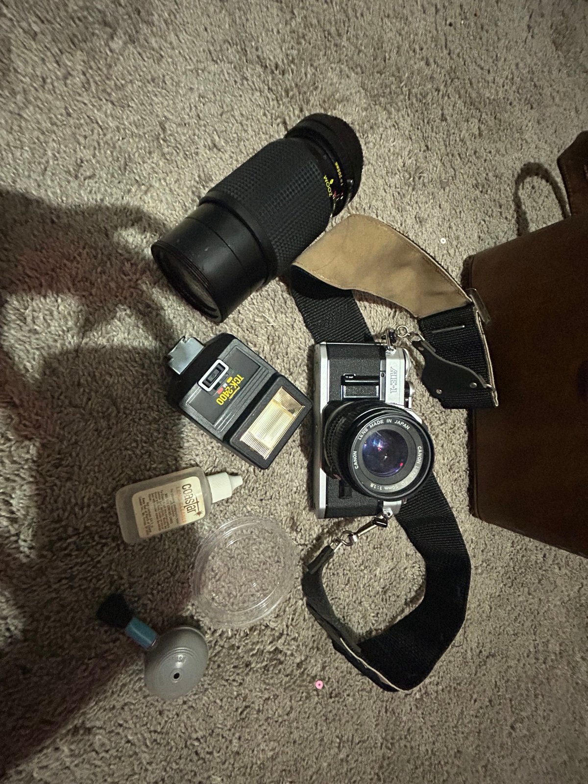 Vintage cannon camera