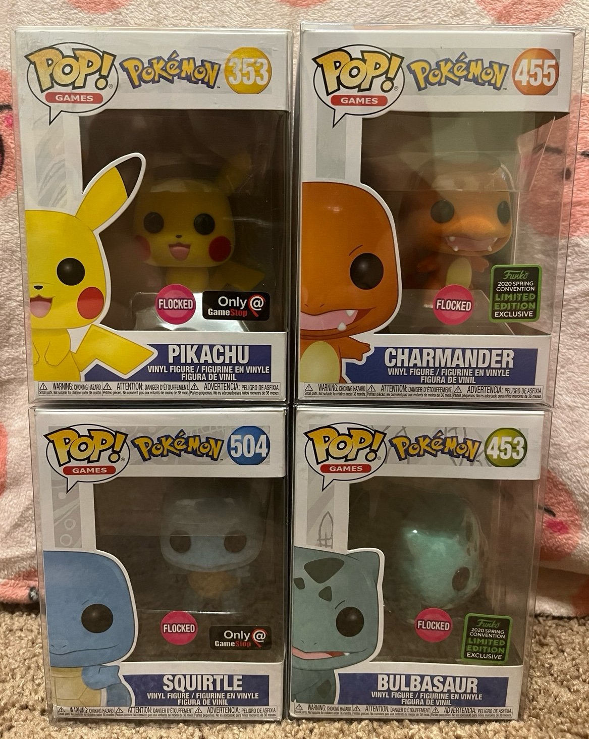 Pokemon Funko Bundle with POP Protectors
