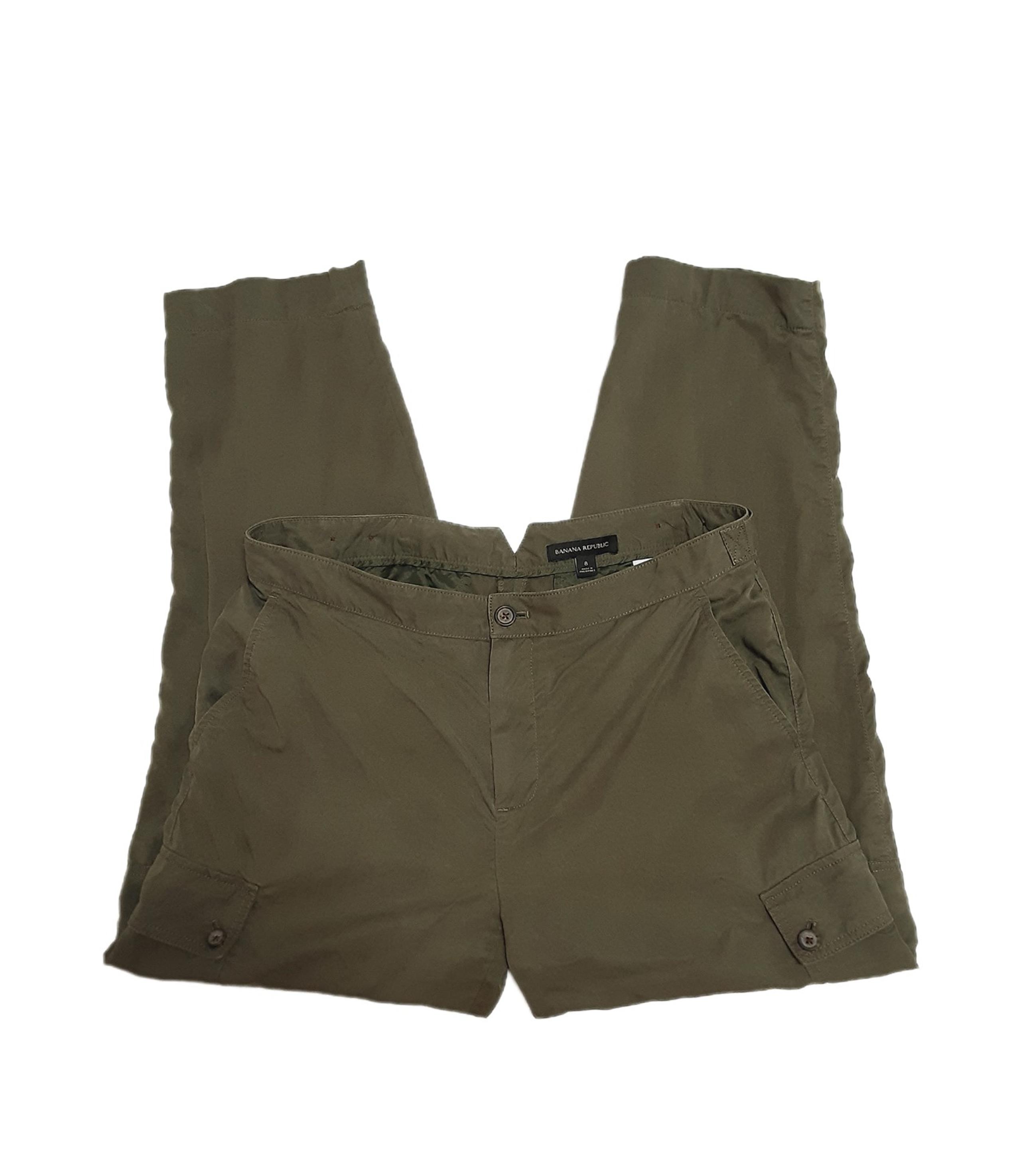 Banana Republic Ankle Cargo Pants Womens Size 8