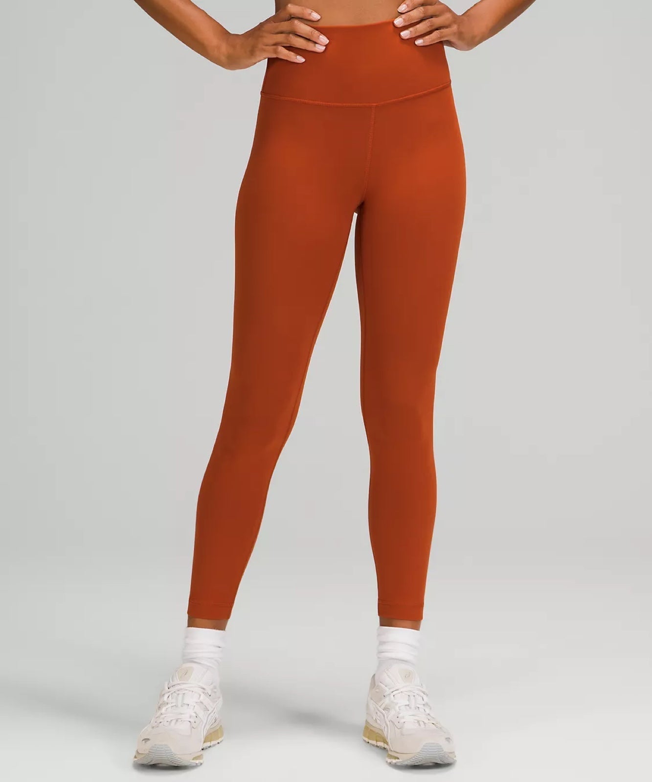 NWT Lululemon wunder train high rise pants 25 aztec brick Size 4