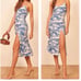 Reformation Crimini Sleeveless High Slit Midi Dress Size XS
