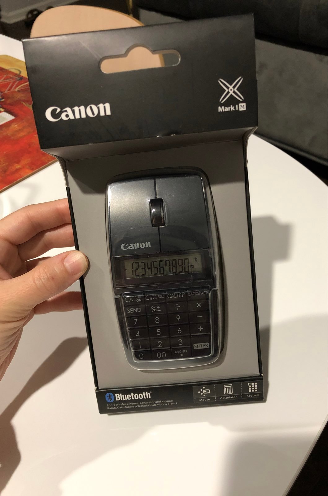 Canon Bluetooth 3-in-1 Wireless Mouse Calculator