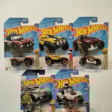 Hot Wheel's Lot 5 Total Rare Set ( Brand New ) Free Shipping