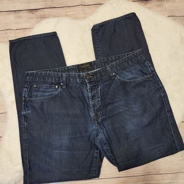 Ted Baker London skelic darkwash jeans