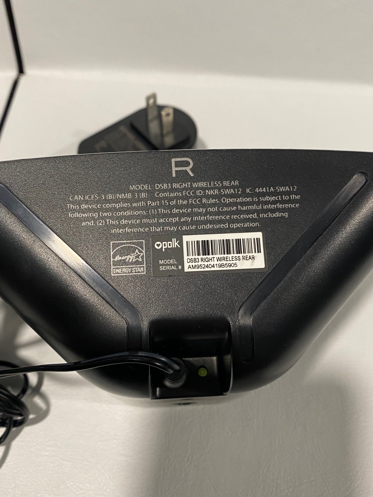 Polk dsb3 wireless rear speakers sales