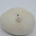 14k Gold Pendant with Stone Motif toch w