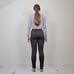 Performance Black Fleece Lined Bike Cycle Ski Active Tights Pants Womens Small