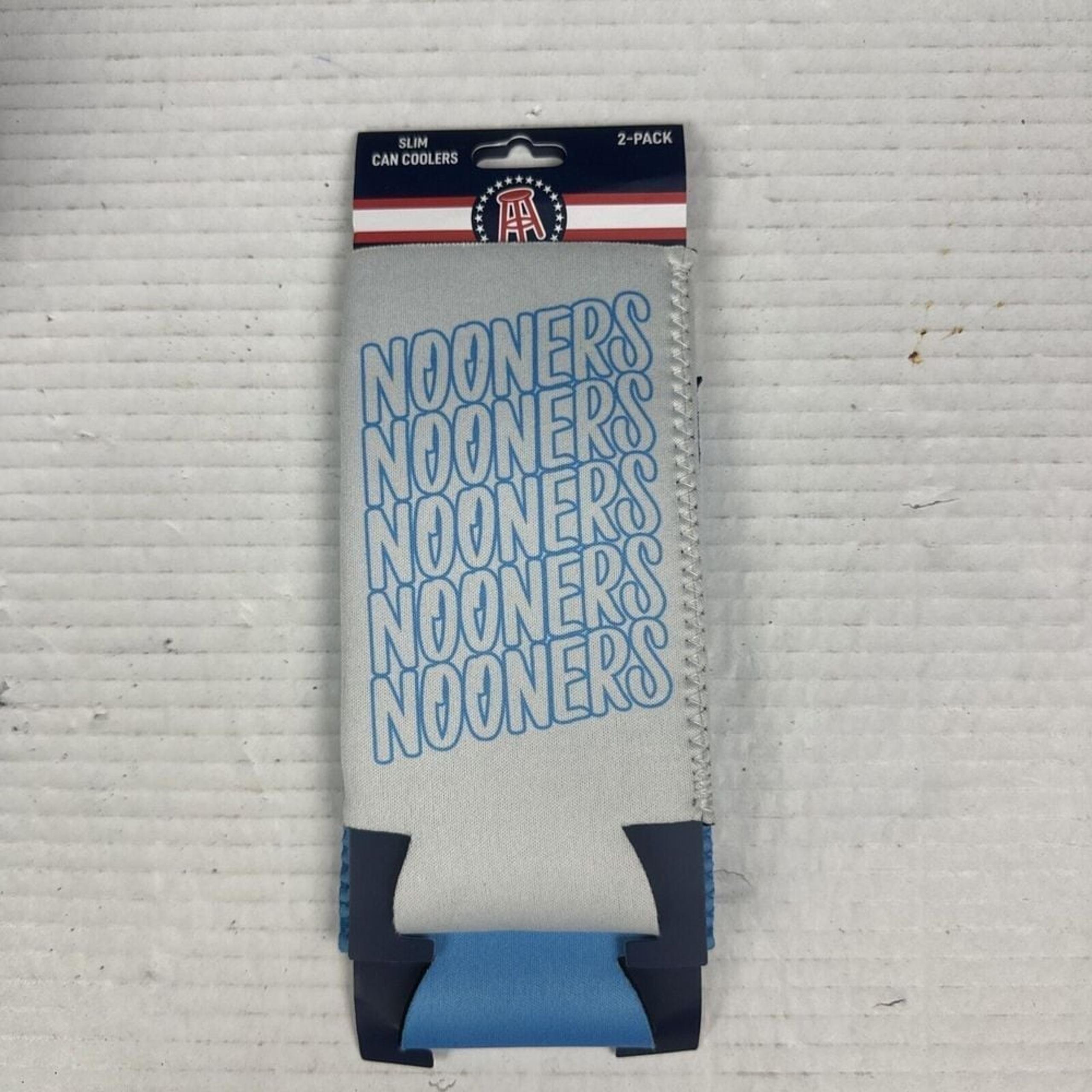Barstool Sports Barstool Sooners Slim Can Cooler 2-Pack, Koozie