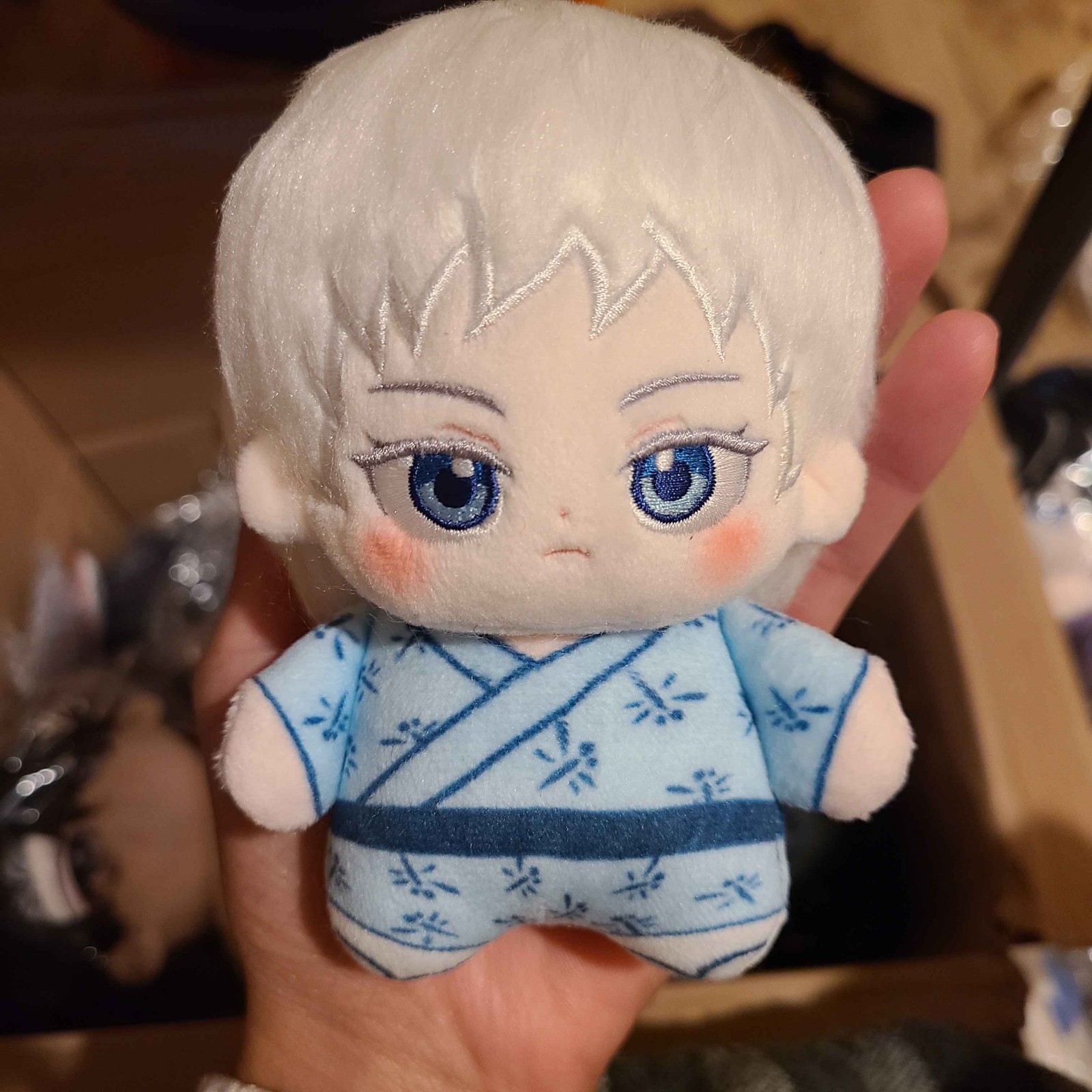 Fanmade Satoru Gojo 10cm Plushie
