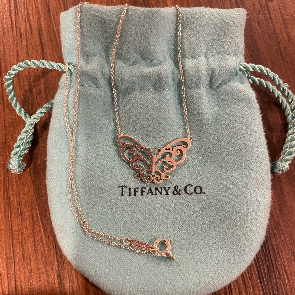 Tiffany & Co Butterfly necklace