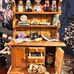 Haunted Dollhouse Miniature Witch Cabinet