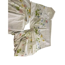 VTG Springmaid Wondercale Retro Queen Sheet set fitted flat pillow cases read