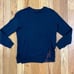AllSaints Black Solo Check Sweatshirt Size S
