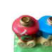 Chanukah Kid's Ceramic Choo Choo Train Menorah
