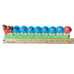 Chanukah Kid's Ceramic Choo Choo Train Menorah