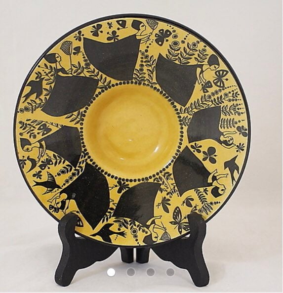 Vintage Rorstrand Beppo Saucer