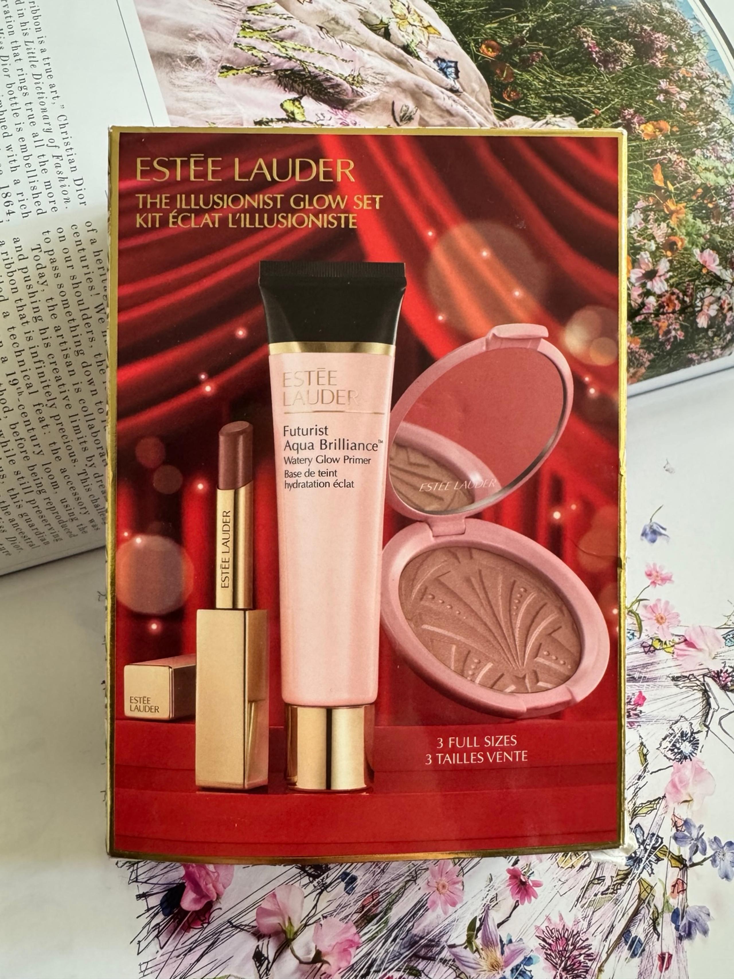 Estée Lauder The Illusionist Glow Set 3 full size 3-Pc. Makeup Holiday Gift Set