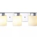 3 Light Bathroom Vanity Lamp Chrome Wall Lighting Fixture CL2670-3