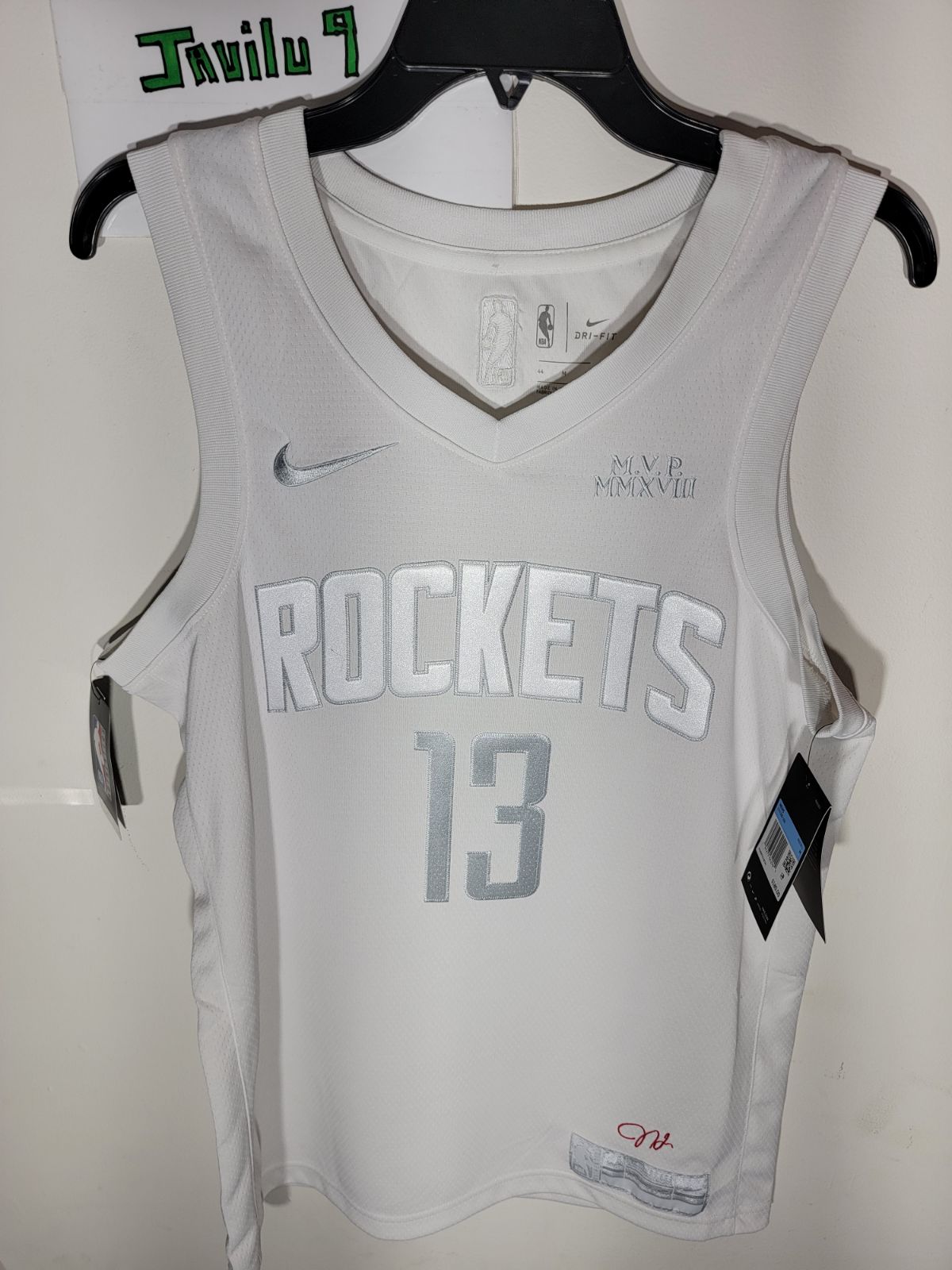 Nike NBA Rockets James Harden MVP Jersey
