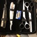 Professional barber scissors