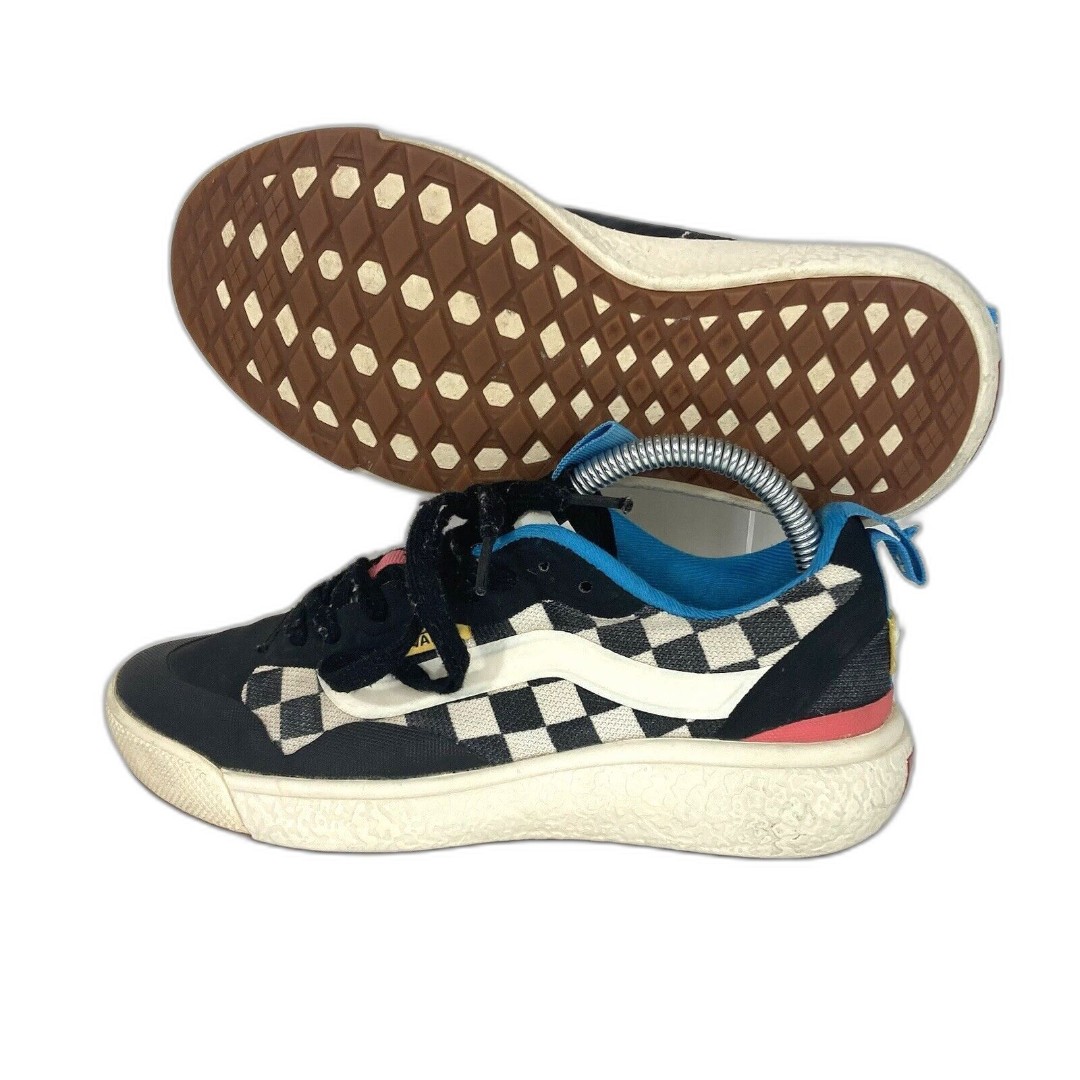 VANS T&C Surf Designs x UltraRange EXO-Unisex Men 4/Women 5.5-Black Checkerboard