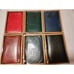 Bundle of 6 Vintage Refillable Journey Diary, Travel Journal Notebook