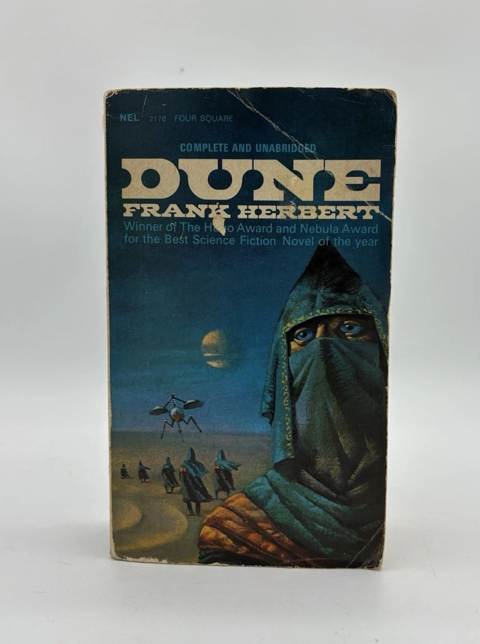 Dune 1968 Frank Herbert first 1st NEL edition with Bruce Pennington Cover Art