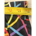 Loudmouth Pants Women's Size 12 Ladies Golf Black Multicolor Swirls