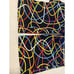 Loudmouth Pants Women's Size 12 Ladies Golf Black Multicolor Swirls