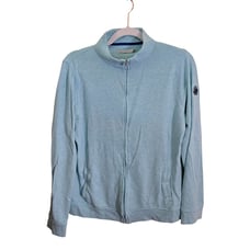 Peter Millar Mint Green Full Zip Mock Neck Golf Jacket Size L
