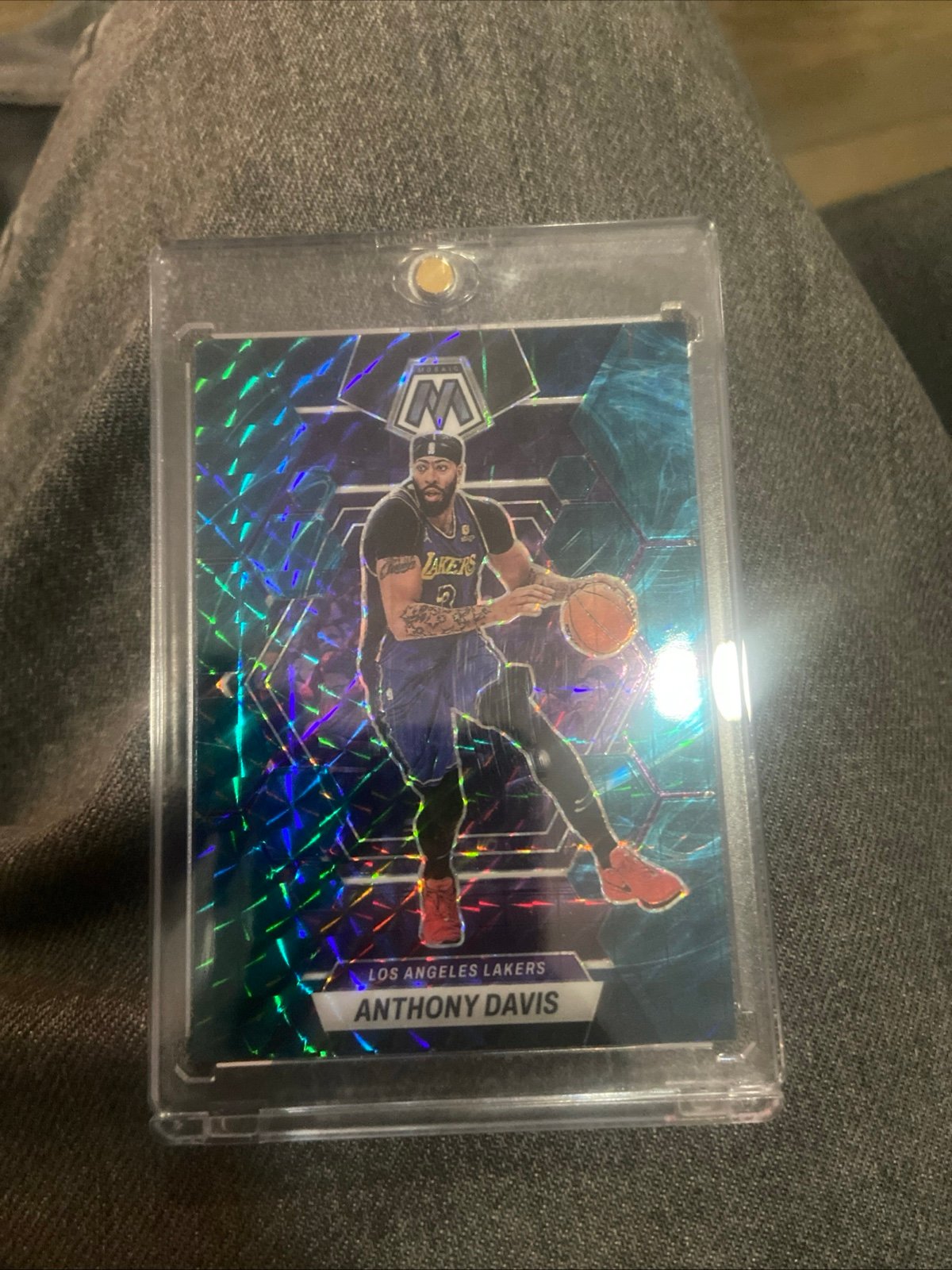 2O23-2 Panini Mosaic Genesis Prizm ANTHONY DAVIS Lakers!! #110 SSP Case Hit!