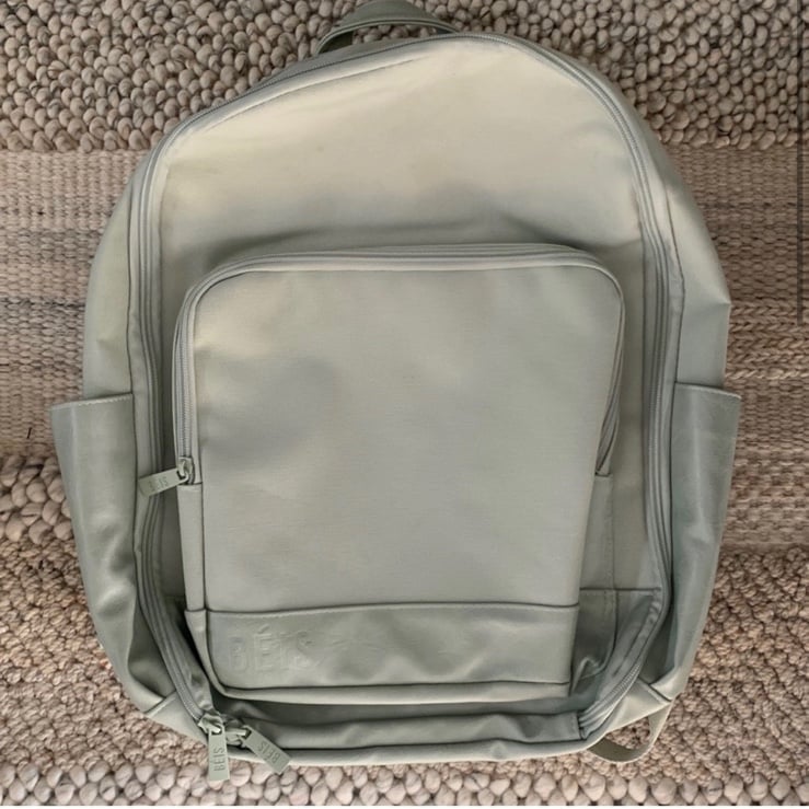 BEIS - BEIS The Backpack in MATCHA