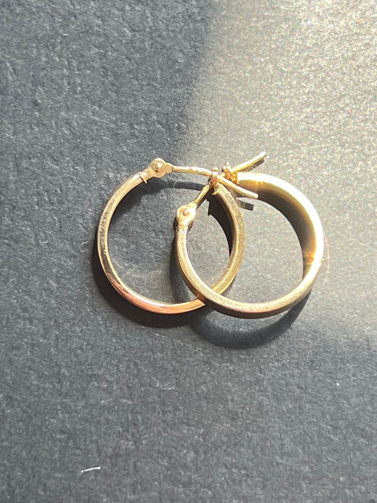 Hoop Earrings in 14k Yellow Gold!