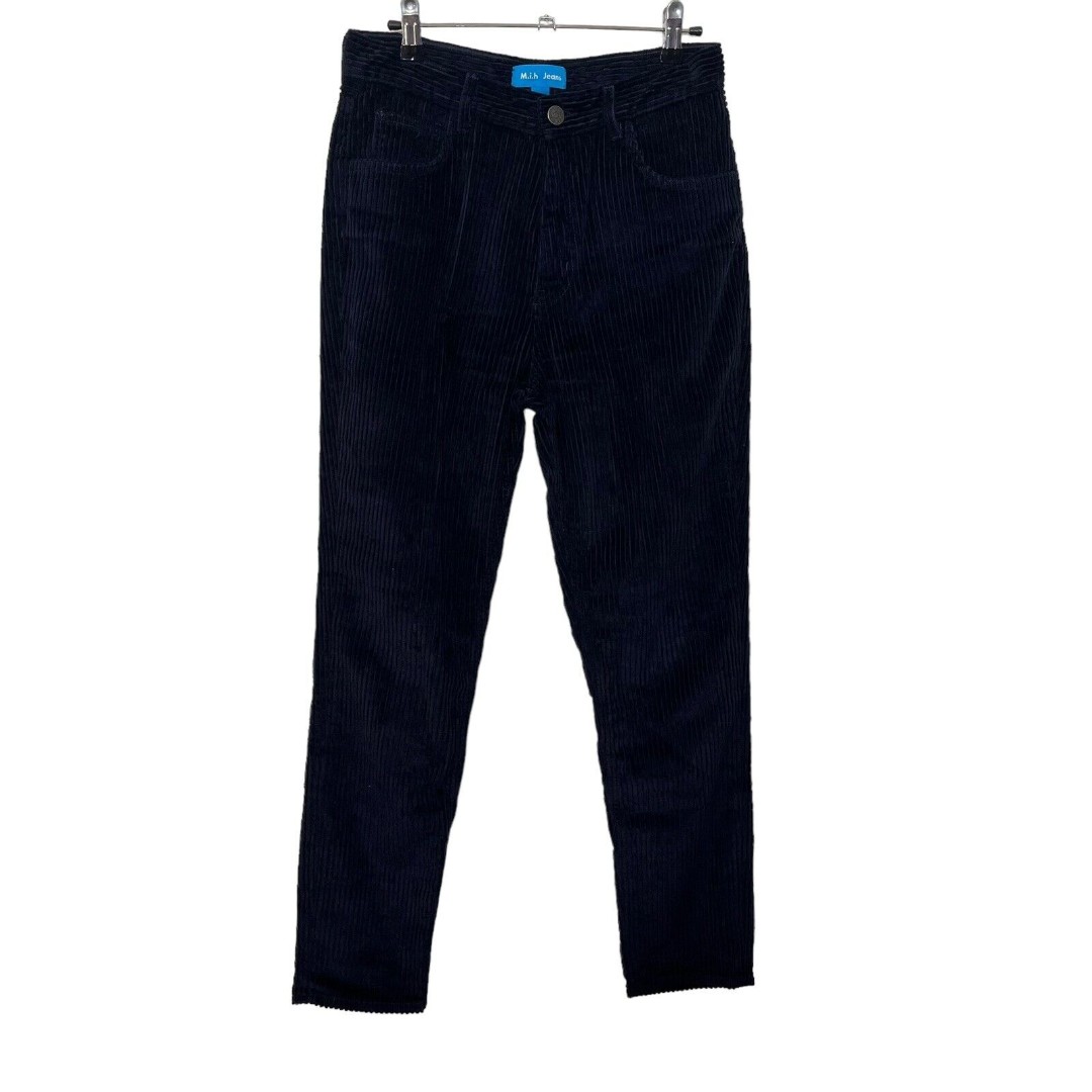 M.I.H JEANS Mimi Cord Cotton Blend Corduroy Slim Cropped Jeans Womens Size 26